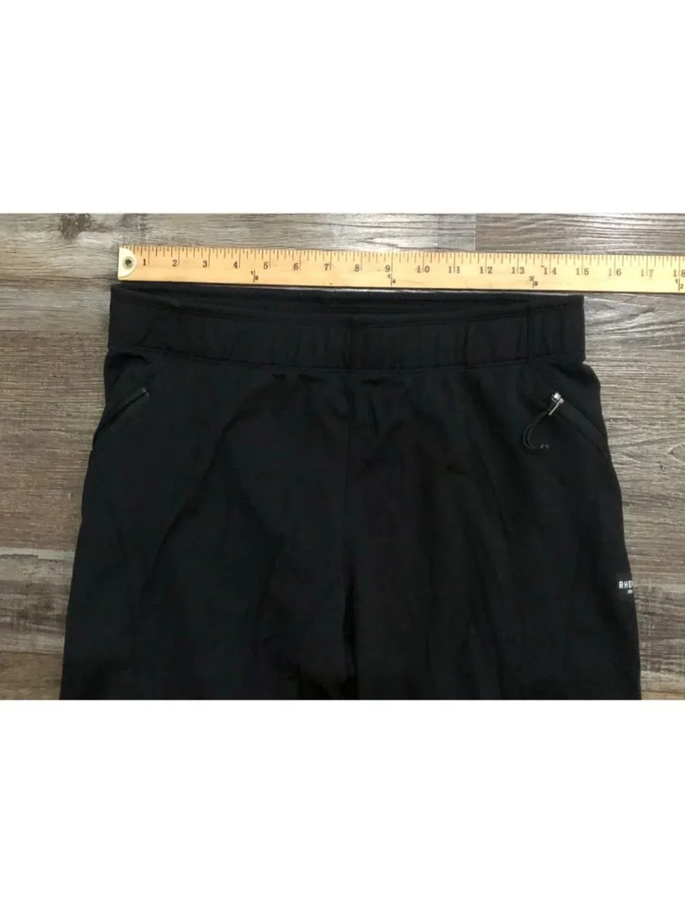Rhone Mens Small Black Athletic Jogger Joggers Sweatpants